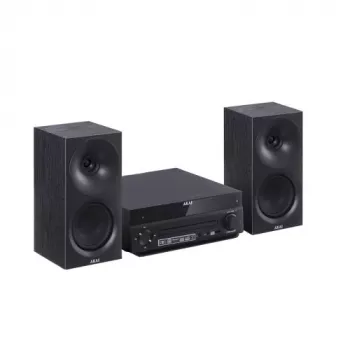 Sistema de áudio AKAI AM-301 BK Music Center – aparelho de áudio doméstico compacto