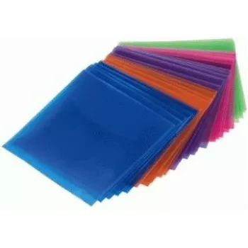 Capas de proteção para CD-ROM/DVD-ROM Hama 100 100 discos multicolor