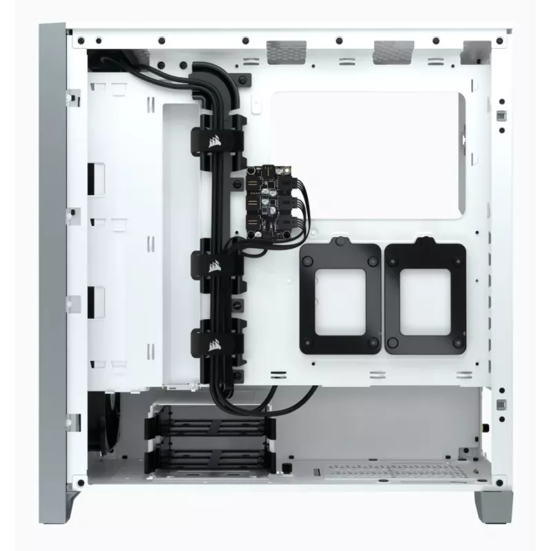 Corsair iCUE 4000X RGB Midi Tower branco