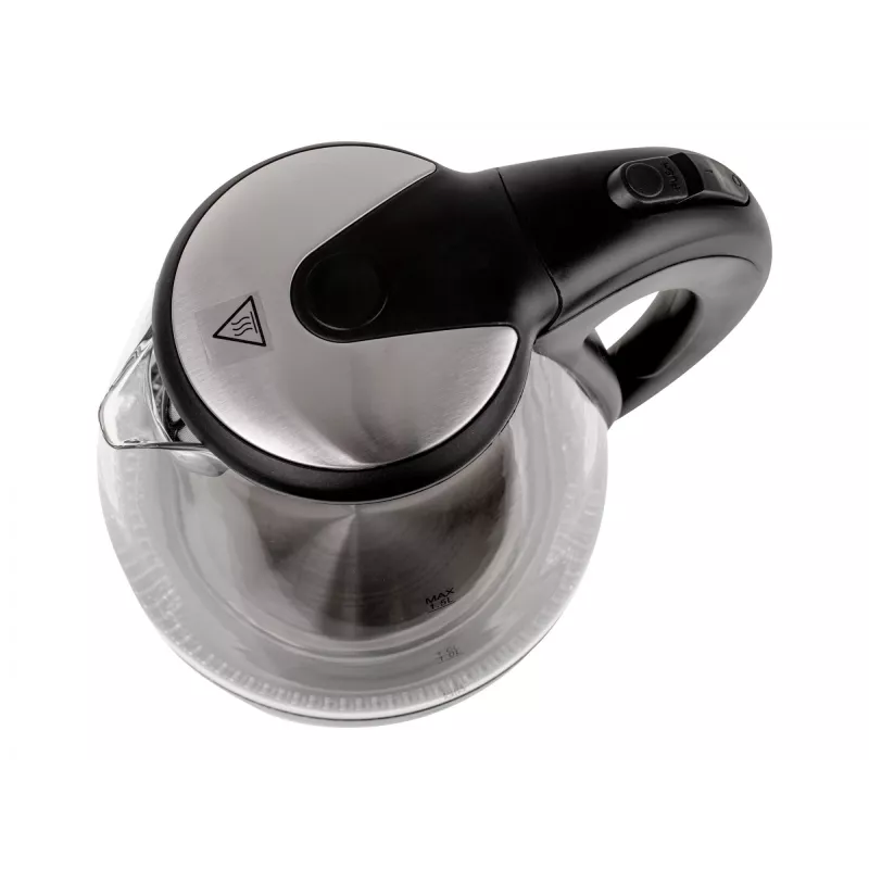 Chaleira elétrica | Adler | Chaleira elétrica | AD 1224 | Standard | 2000 W | 1,5 L | vidro | base rotativa 360° | preto