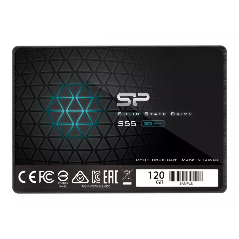 Silicon Power SP120GBSS3S55S25 - Serial ATA III - 120 GB - 6,35 cm (2,5