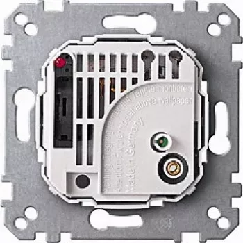 Interruptor rotativo Merten 536302, metallic e branco, 230 V AC, 10 A, IP20