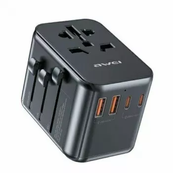 Carregador de viagem GaN 35W 4em1 US/AU/EU/UK C-39