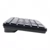 Mini teclado sem fios Tellur TLL491251 preto design compacto, layout portátil