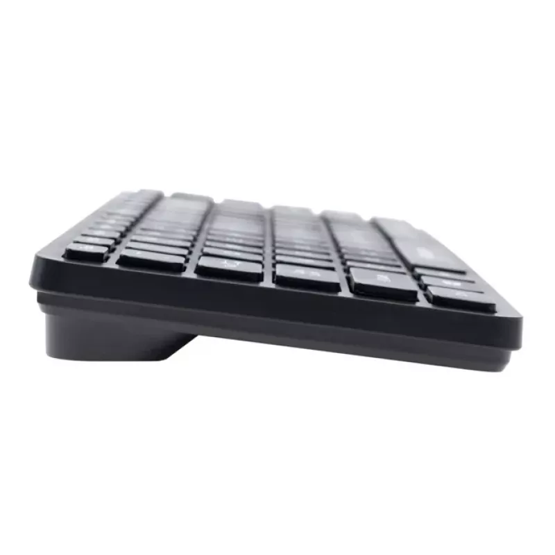 Mini teclado sem fios Tellur TLL491251 preto design compacto, layout portátil