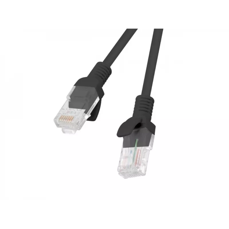 Cabo de rede LANBERG PCU5-10CC-0300-BK U/UTP Cat5e, 3 m, Preto
