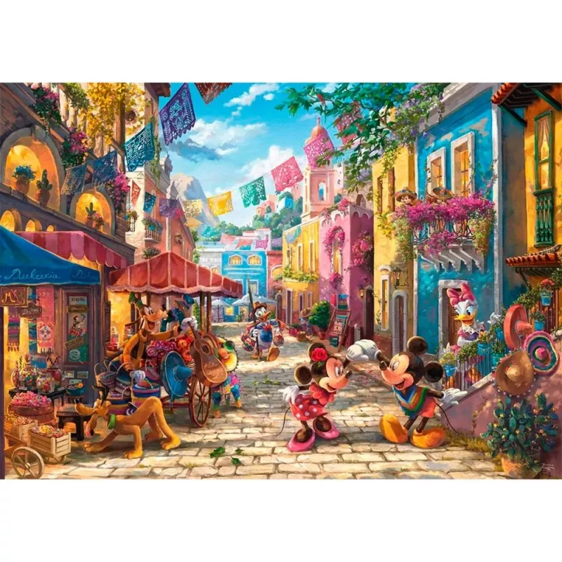 Disney, Mickey & Minnie in Mexiko 6000 57397, puzzle 6000 peças