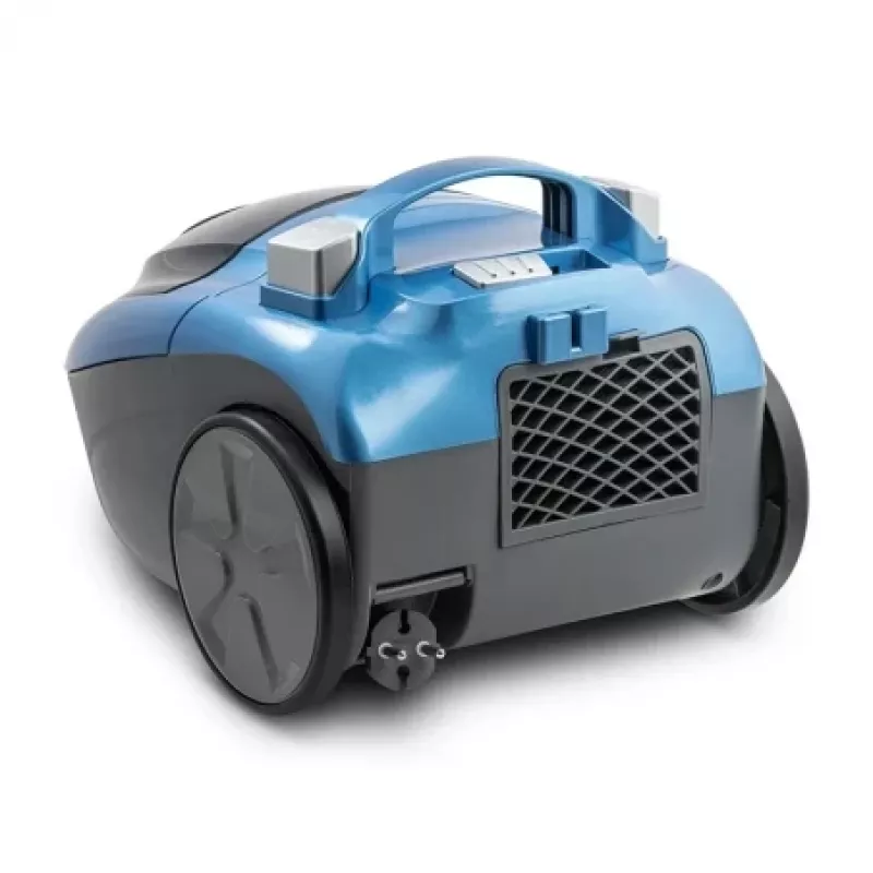 Aspirador sem saco ZELMER ZVC032P azul 1200 W, design de bidão compacto