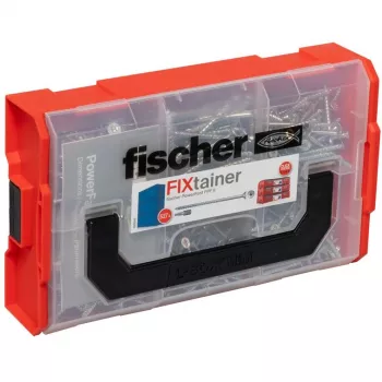fischer FixTainer PowerFast II TX TG 562272 Sortimento de parafusos para aglomerado aço zincado eletroliticamente (562272)