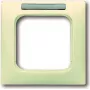 Busch-Jaeger Duro 2000 SI 1721NSKA-212 moldura de 1 módulo para calha de cabos, branco creme