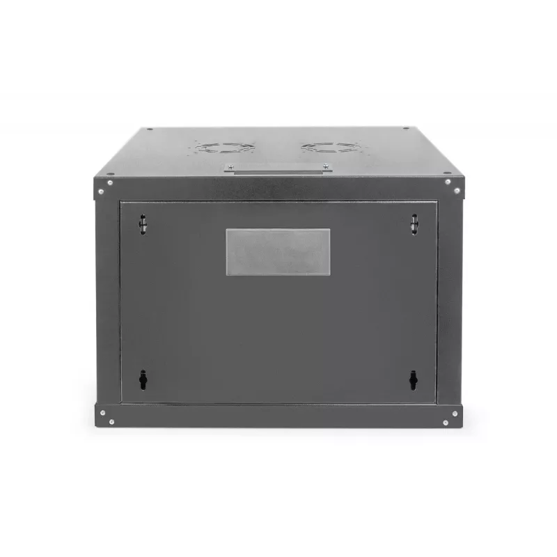 Armário de parede Professional Unique Série - 600x600 mm (LxP), armário IT preto, 7 unidades de altura
