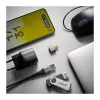 Intenso pack de 3 adaptadores USB USB-A -> USB-C C480C alumínio