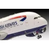 Revell 03922 Airbus A380-800 British Airways kit de modelismo em plástico, 1:144