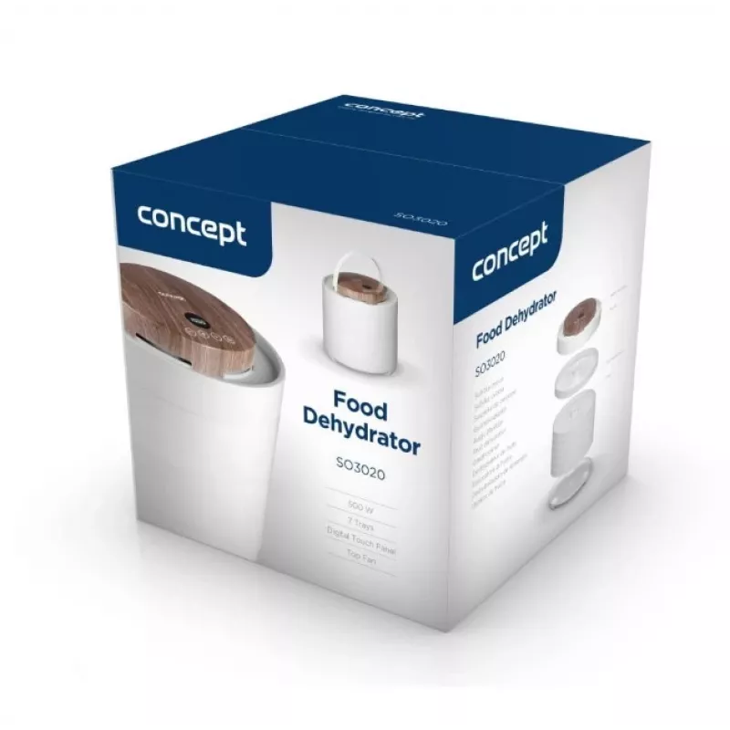 Desidratador Concept SO3020 — para cogumelos, ervas e legumes