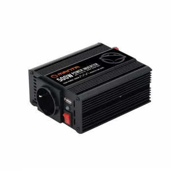 Inversor de potência MANTA MPI500M 500W potência contínua / 1000W potência de pico DC para AC