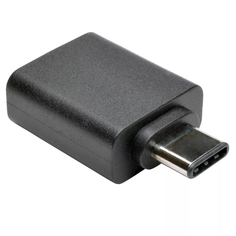 Adaptador Eaton Tripp Lite Series USB 3.1 Gen 1.5 USB-C para USB Type-A M/F 5 Gbps tablet smartphone - Adaptador USB - USB Type-A (F) para USB-C de 24 pinos (M) - USB 3.1 - preto (U428-000-F)