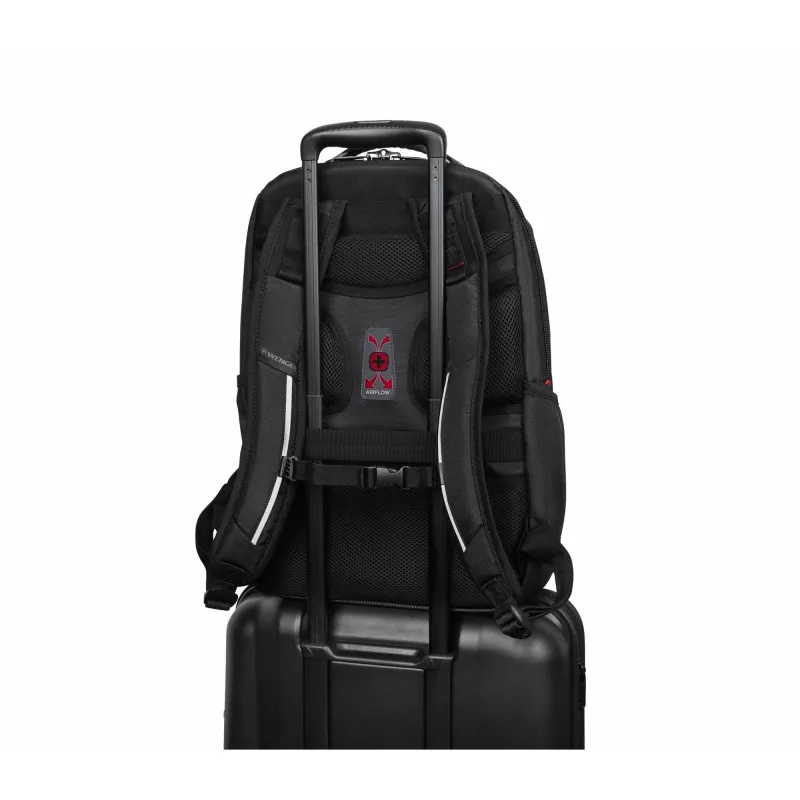 Mochila de lazer Wenger SwissGear Cosmic preto poliéster PVC rPET
