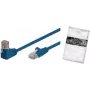 shiverpeaks S/FTP - Cat.6 - PIMF - 10,0m - RJ-45 - RJ-45 - dourado - Cat6 - S/FTP (S-STP) - azul (BS08-64071)