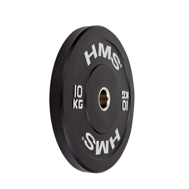 Disco de Peso Olímpico com Revestimento de Borracha HMS Fitness BBR10 1 Unid.