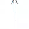Bastões de caminhada Distance Carbon, equipamento de fitness azul, 1 par, 100 cm