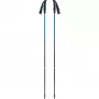 Bastões de caminhada Distance Carbon, equipamento de fitness azul, 1 par, 100 cm
