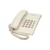 Panasonic KX-TS500PDW telefone com fio, montável na parede, marcação por tons/impulsos, branco