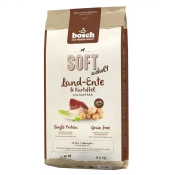 Bosch Soft Adult Pato e Batata ração seca para cães, 12,5 kg