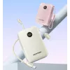 Powerbank Vention 20000mAh 22,5W – 2× USB‑C, 1× USB‑A, bege