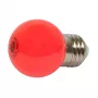 Synergy 21 LED Retrofit E27 lâmpada gota G45 vermelha 1 Watt para fio de luzes