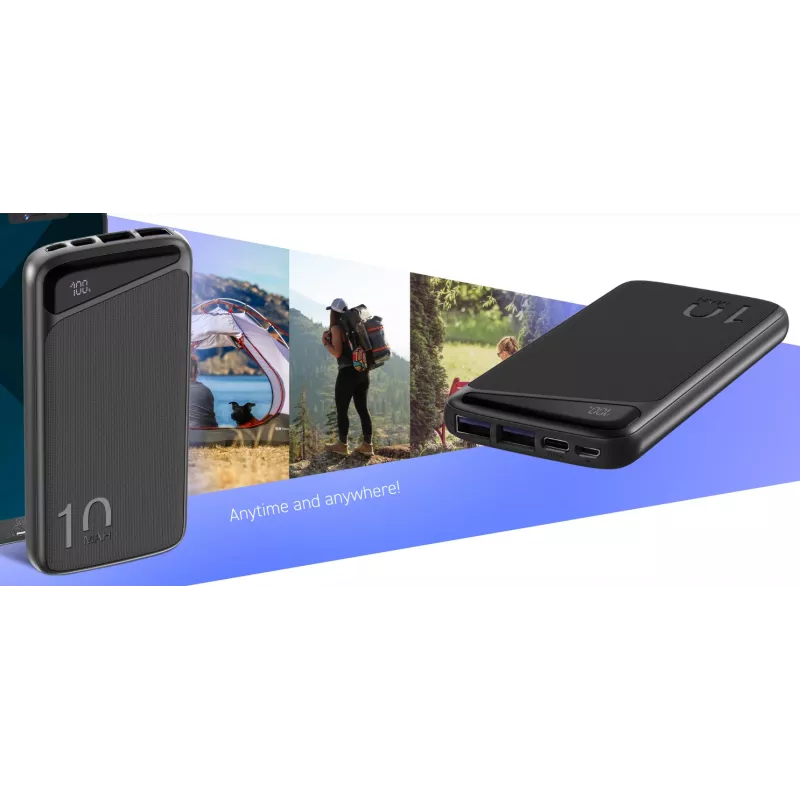 Powerbank portátil Navitel PWR10 MX preto 10000 mAh