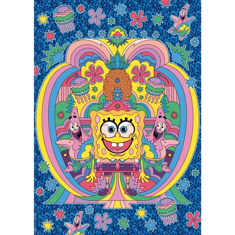 Hommage an SpongeBob, puzzle 1000 peças
