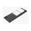 Caixa de distribuição DeLOCK Easy 45 suporte de módulo para montagem em mesa ou parede, metal, preto — 4×22,5×45 mm ou 2×45×45 mm