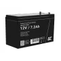 Bateria UPS Green Cell AGM05 — 12 V 7,2 Ah chumbo-ácido (VRLA), 95 mm A, 151×65 mm, 2,15 kg