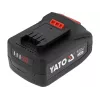 Bateria para ferramentas sem fios YATO YT-828463 — Li-Ion 18V 4Ah, vermelho, indicador de carga