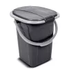 Balde sanitário portátil GreenBlue GB320AG — modelo turístico leve, recipiente de resíduos portátil compacto