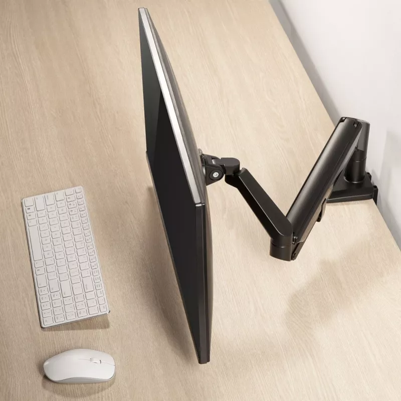 Suporte de monitor Ergo Office ER-405B suporte de mesa braço giratório inclinável rotativo 13 - 32 polegadas VESA