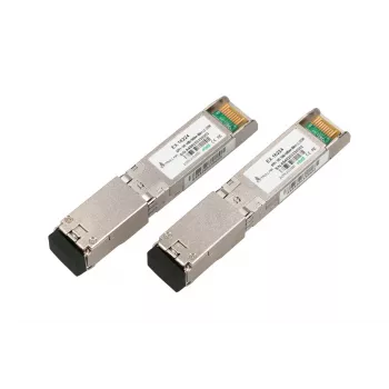 Módulo Extralink SFP+ 10G WDM, 10 Gbit/s, 1490/1550 nm, monomodo, 80 km, LC, par