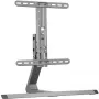 HAGOR HA - Suporte - para ecrã LCD - prateado - tamanho do ecrã: 81-140 cm (32-55 inch) - interface de montagem: até 400 x 400 mm - montagem em mesa (8700)