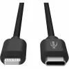 Cabo para telemóvel Ansmann 1700-0106 preto USB C Lightning 0,12 m