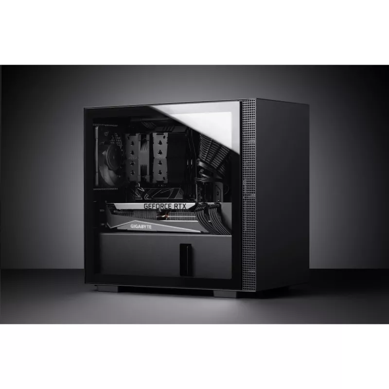 Cooler de CPU Noctua NH-D9L chromax.black, ventoinha de 92 mm, 400-2000 RPM, 78,9 m³/h, 95x95x110 mm, preto