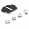 Conjunto de montagem DeLOCK 88062 preto metal