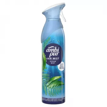 Ambientador AMBIPUR Ocean Mist 185 ml – recarga de aroma líquido em aerossol