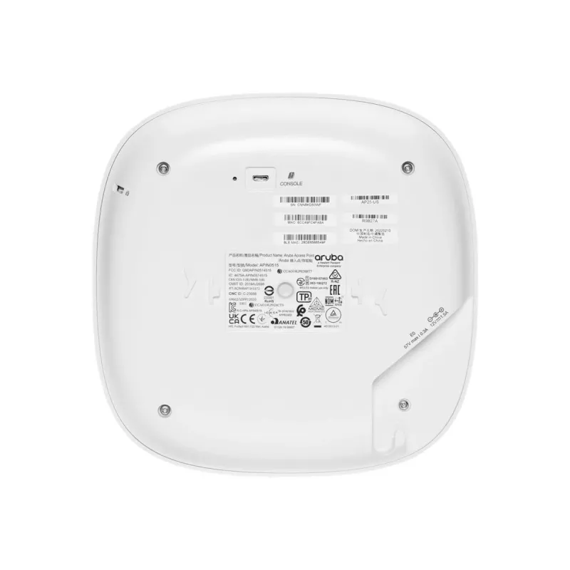 Ponto de acesso sem fios HPE Aruba R9B33A 2,4 GHz 5 GHz