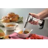 GEFU FUEGO Creme Brulee maçarico de cozinha G-35400, preto/aço inoxidável