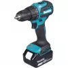 Parafusadeira de impacto a bateria DHP490Z, 18V (azul/preto, sem bateria e carregador)