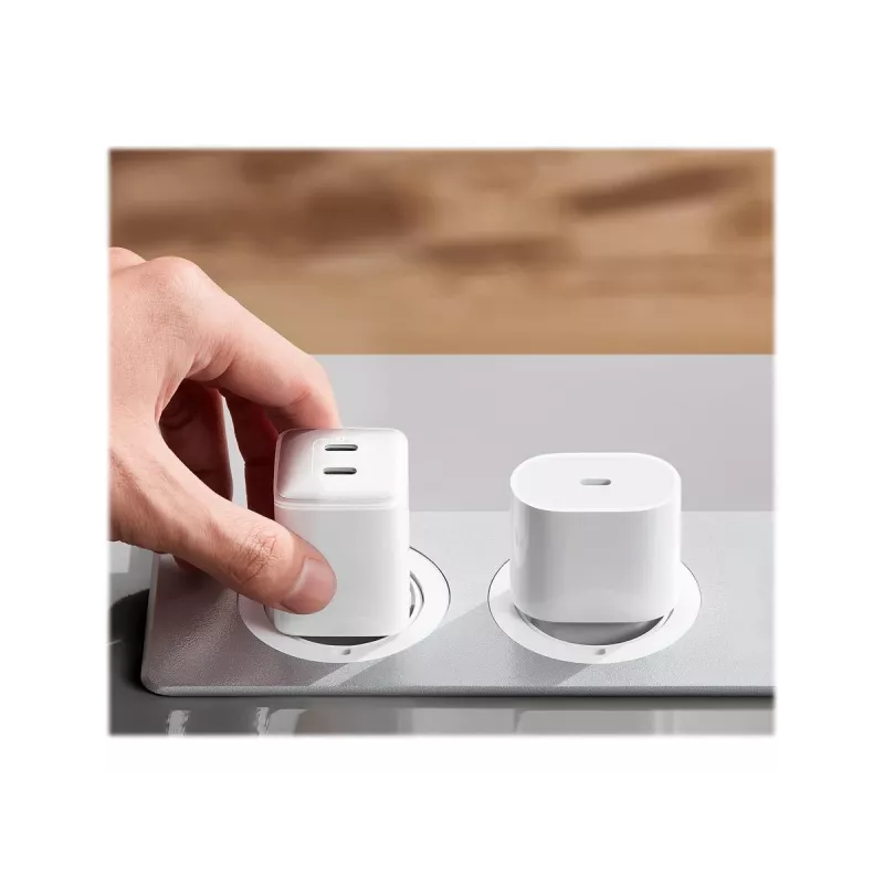 PowerPort III 40W 2xUSB-C branco