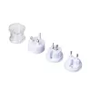 Adaptador de viagem universal Akyga AK-AD-61, mundial, 10 A, branco