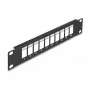 Painel cego DeLOCK 10 polegadas Keystone Patch Panel 66676