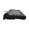 Teclado gaming NATEC Fury Kanabo K2 US branco retroiluminado mecânico preto-cinzento