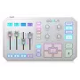 TC Helicon GO XLR-WH mesa de mistura e interface de áudio USB, mesa de mistura/sampler para streaming, branco
